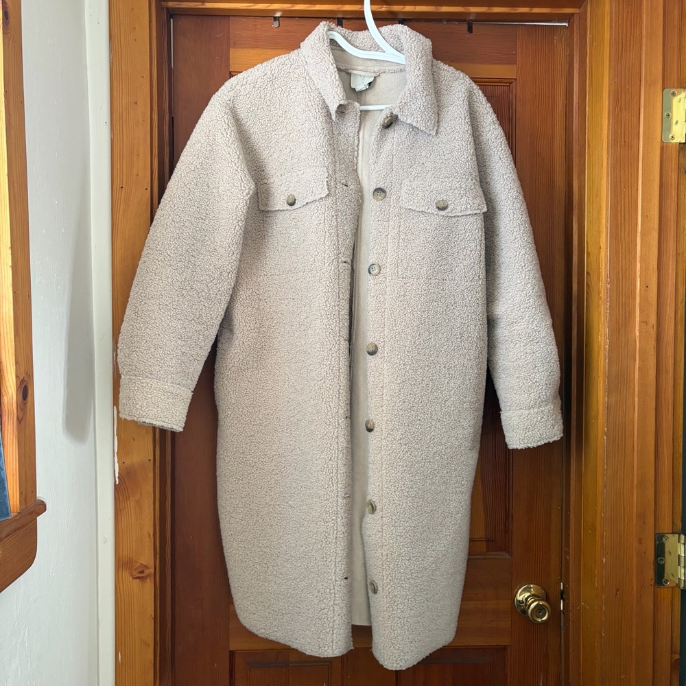 Joie Faux Shearling Shacket